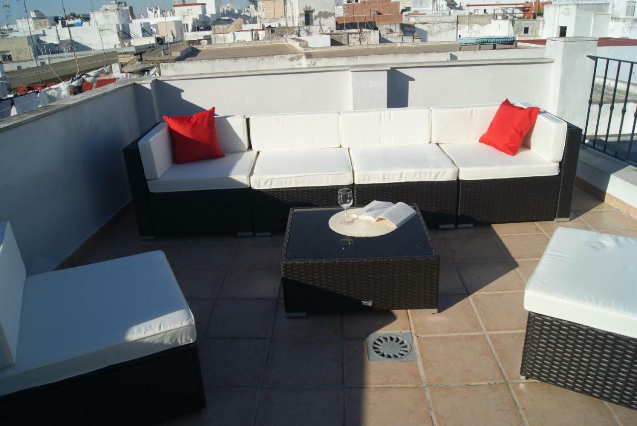 Ferienwohnung Cdz - Atico Tavira Two Private Terraces With Great Views Cádiz Exterior foto