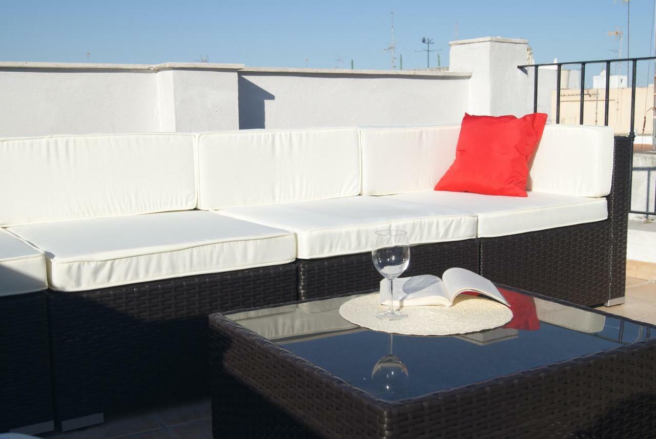 Ferienwohnung Cdz - Atico Tavira Two Private Terraces With Great Views Cádiz Exterior foto