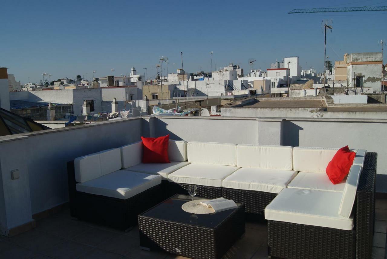 Ferienwohnung Cdz - Atico Tavira Two Private Terraces With Great Views Cádiz Exterior foto