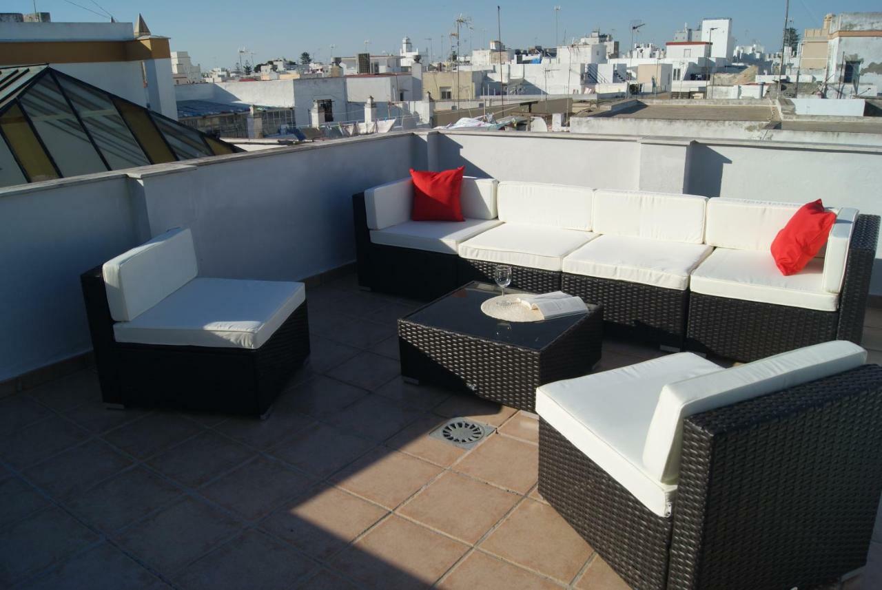 Ferienwohnung Cdz - Atico Tavira Two Private Terraces With Great Views Cádiz Exterior foto