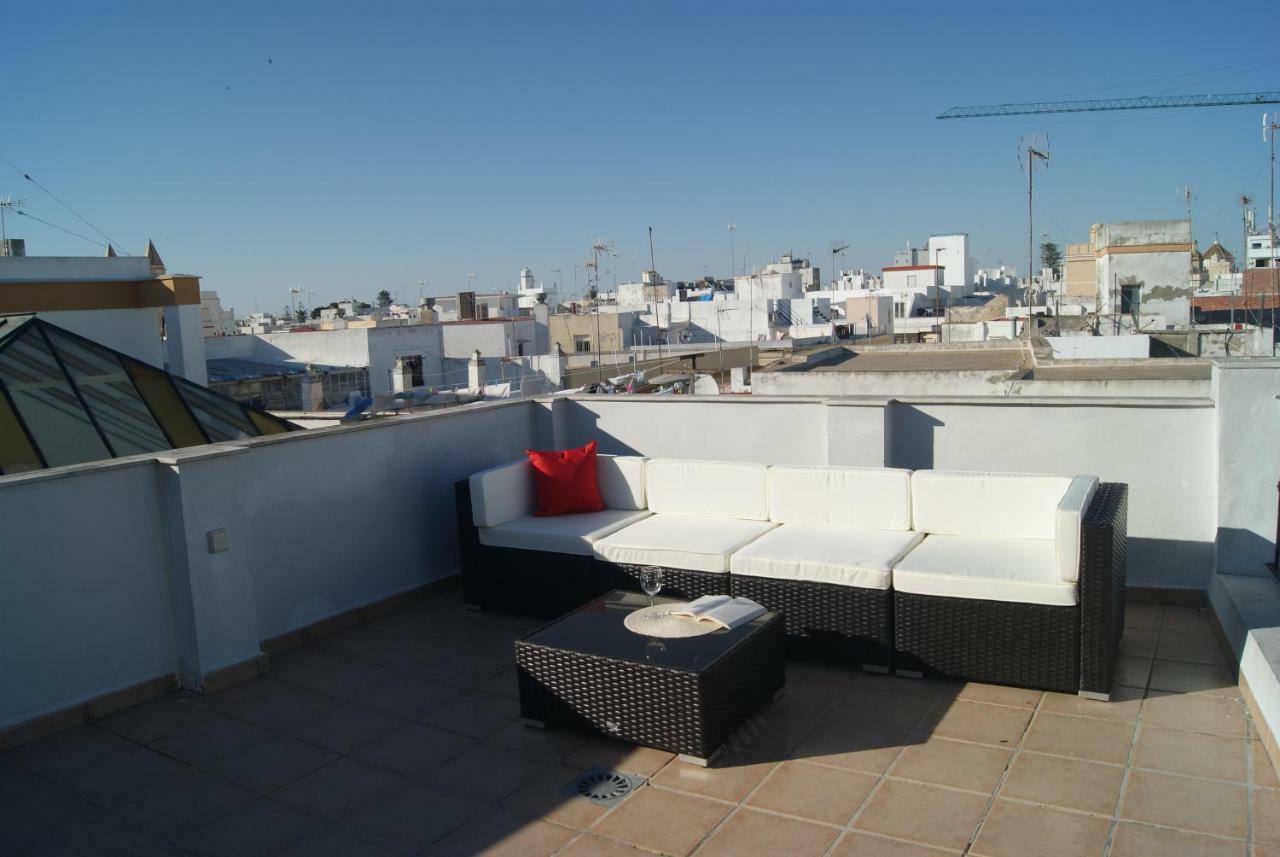 Ferienwohnung Cdz - Atico Tavira Two Private Terraces With Great Views Cádiz Exterior foto