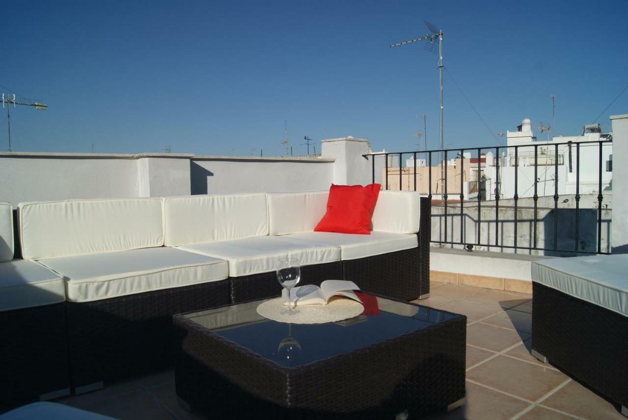 Ferienwohnung Cdz - Atico Tavira Two Private Terraces With Great Views Cádiz Exterior foto