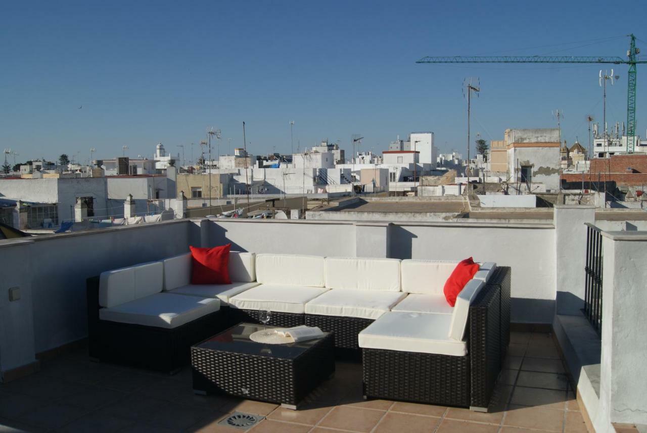 Ferienwohnung Cdz - Atico Tavira Two Private Terraces With Great Views Cádiz Exterior foto