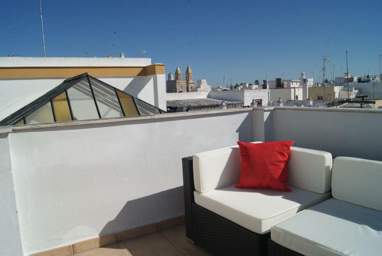 Ferienwohnung Cdz - Atico Tavira Two Private Terraces With Great Views Cádiz Exterior foto